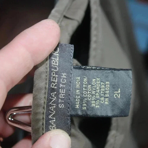 Banana Repulic Stretch Side Zip Slacks Women's 2 Long - Picture 6 of 14